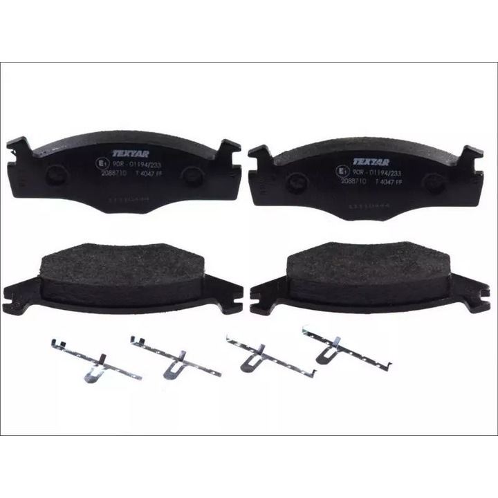 Fékbetétek, Textar, VW Golf/Jetta/P-hez