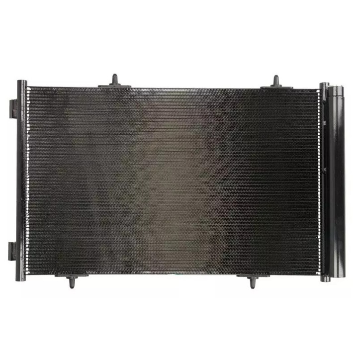 Klímarendszer, NRF, Citroen C-Elysee-hez, szárítóval, 570x368x12mm, 14,4mm, 11mm