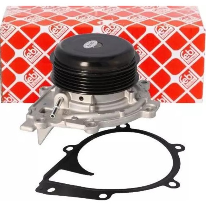 FEBI vízpumpa, 5 lapátos, MERCEDES OM654-hez