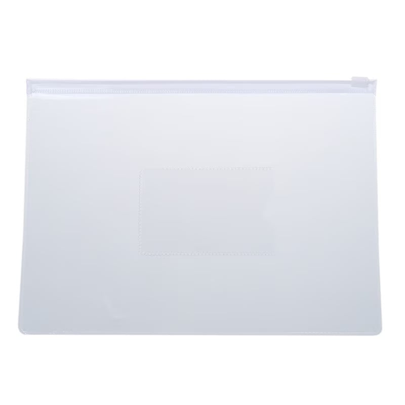 Pungi Reutilizabile cu Zip si Cursor, 400x400mm, Polietilena, 70ยตm ...
