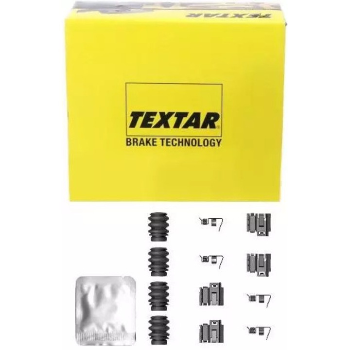 TEXTAR féktárcsa beszerelőkészlet Tesla Model 3-hoz, 2017-től, 13 darab, 20x15x1cm