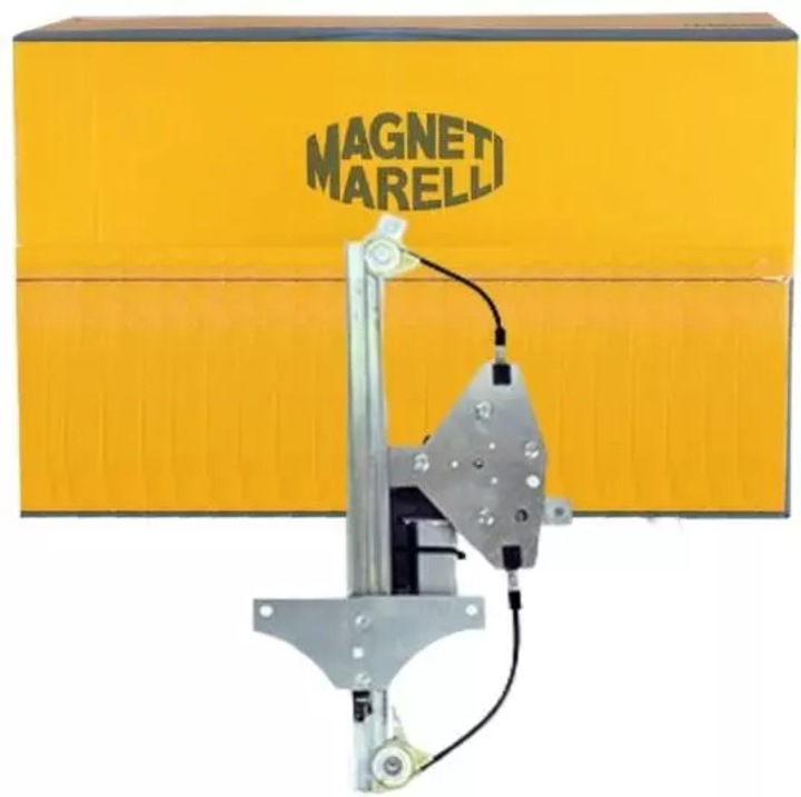 Piesa auto, Magneti Marelli, regulator de geamuri, electric, 5 usi, 4 conexiuni, Peugeot 207, 02.07-10.13, stanga spate