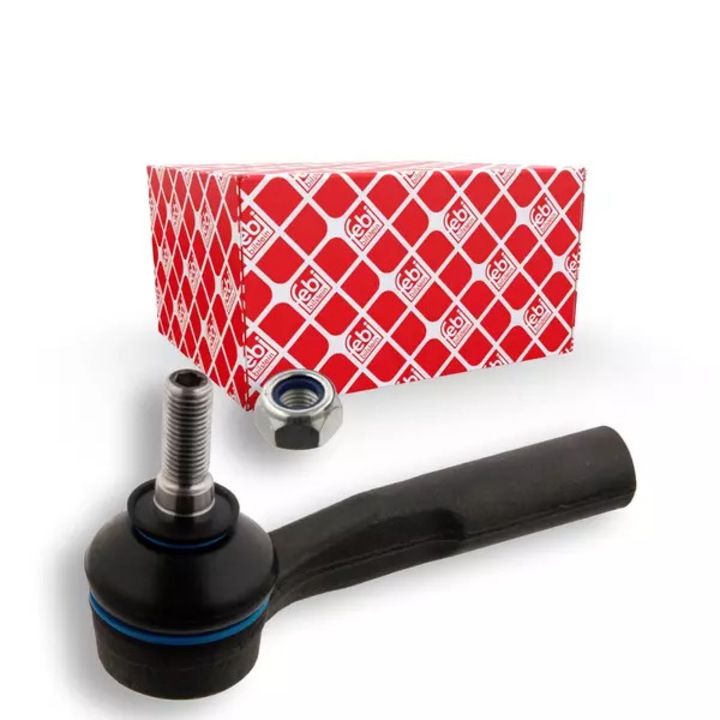 FEBI kormányösszekötő gömbfej, M14x1,5, M10x1,25, bal, önzáró anyával, 112mm