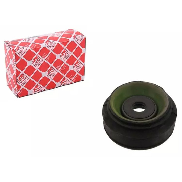 Autóalkatrész, FEBI, lengéscsillapító támasz, 37x14mm, zöld, csapággyal