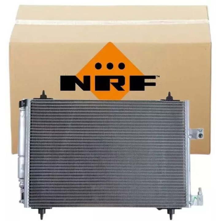 Klímarendszer, NRF, szárítóval, M10x1,25, 515x365x16mm, Citroen C5 04-/Peugeot 407-hez