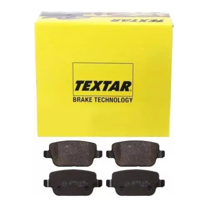 Hátsó fékbetét készlet Ford Mondeo 07-/Galaxy/Kuga, 95,4x43,2x15,7mm, európai, Textar