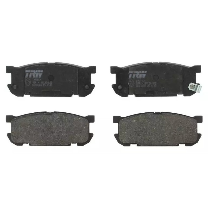 TRW fékbetét szett, Mazda MX-5, 39,5x102x13mm, hátsó