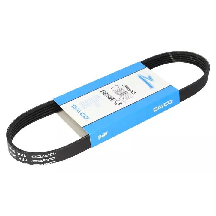 Meghajtószíj, DAYCO, bordázott, poliuretán, 5PK690EE