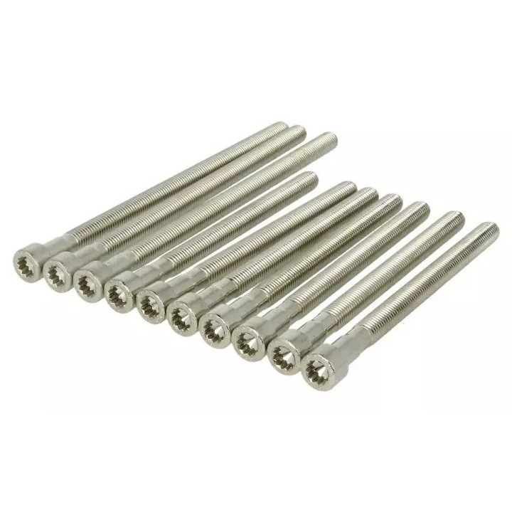 Set suruburi chiulasa, Ajusa M12, 7 buc, 160mm, 1.75mm, interior hexagonal, 2874g