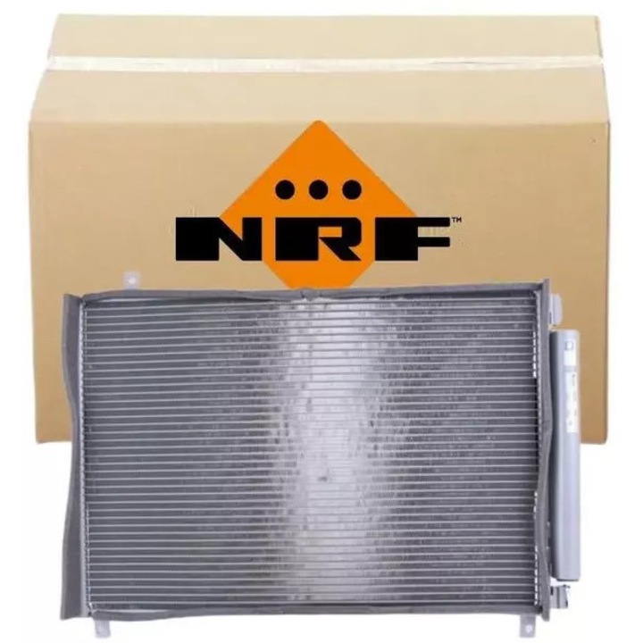 Autóalkatrész, NRF, klímakompresszor, szárítóval és tömítőgyűrűvel, 574x402x12mm