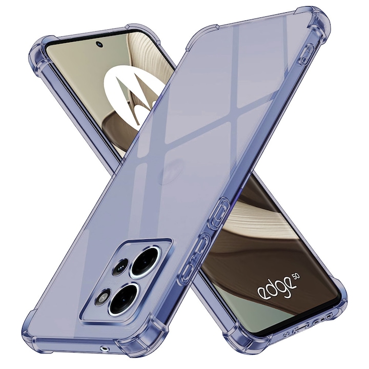 Carcasa de protectie pentru Motorola Edge 50, fumuriu