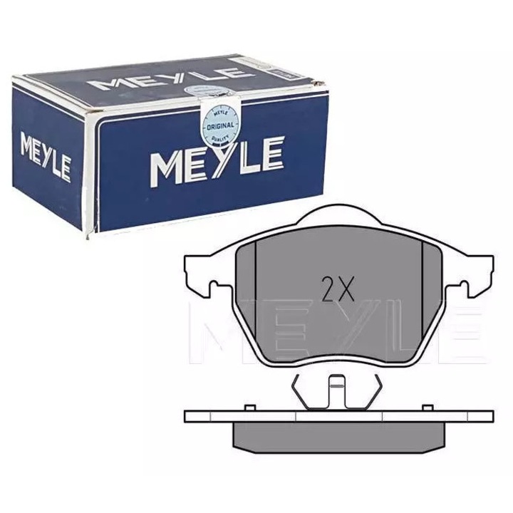 Placute de frana, MEYLE, pentru VW A4/PASSAT, 156,4x74x19,9mm