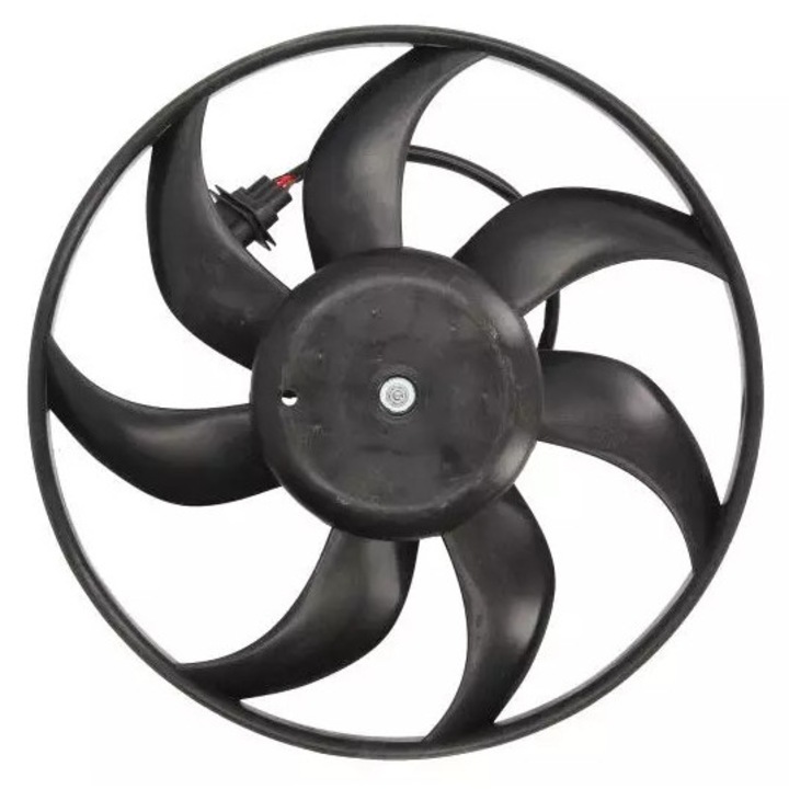 NRF hűtőventilátor, 7 lapátos, 12V, 390W, VW Polo 02- TDI/SDI, Skoda Fabia 06-