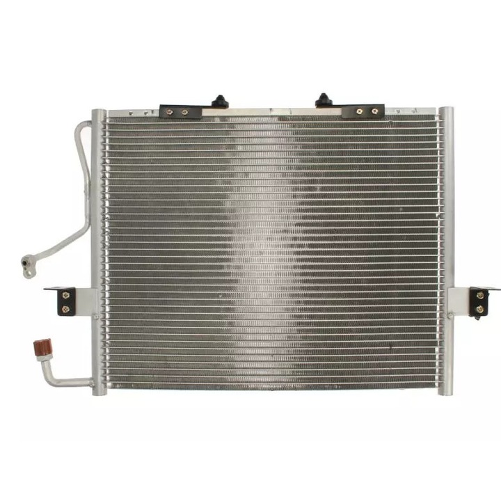 NRF klímakondenzátor, 470x393x17mm, tömítőgyűrűvel, személygépjárművekhez