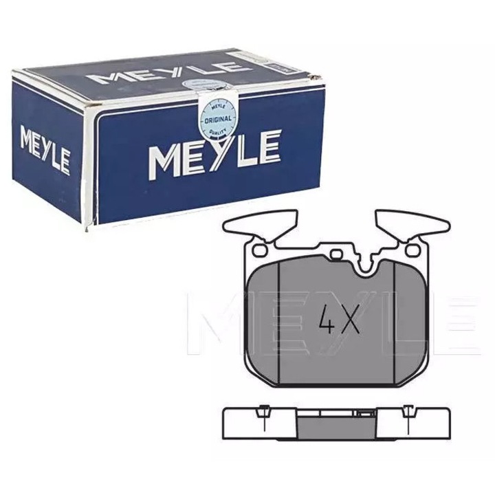 Fékbetétek, MEYLE, BMW-hez, első