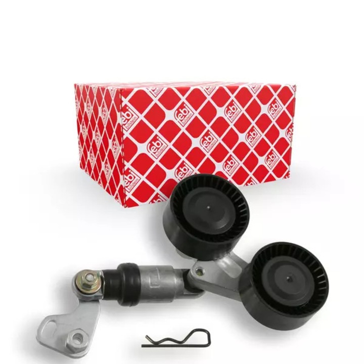 Szíjfeszítő, FEBI, 28mm, alumínium, 70mm, BMW M62-hez