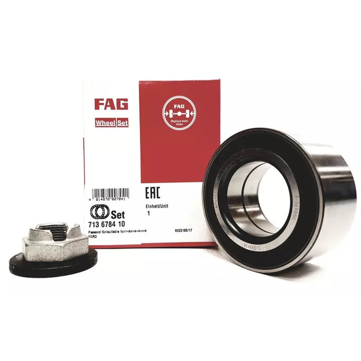 Kerékcsapágy, Fag, 40x75x37mm