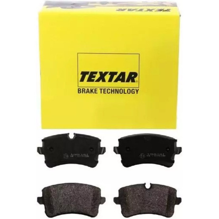 TEXTAR fékbetétek, VW A6/A7-hez, 2 érzékelővel, 116,6x59,5x17,5mm, készlet