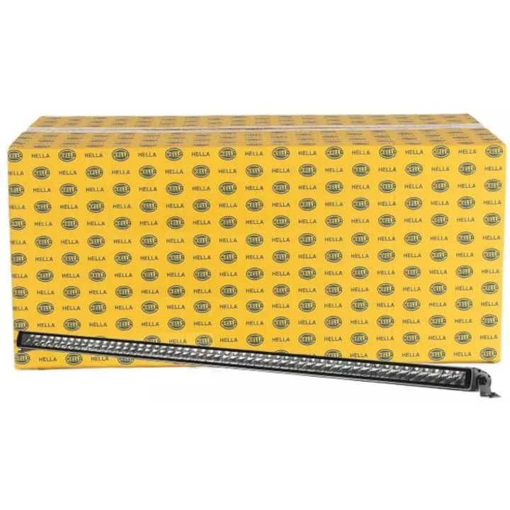 Proiector LED Hella 50", 15000lm, negru, IP68/IP69K, 270W