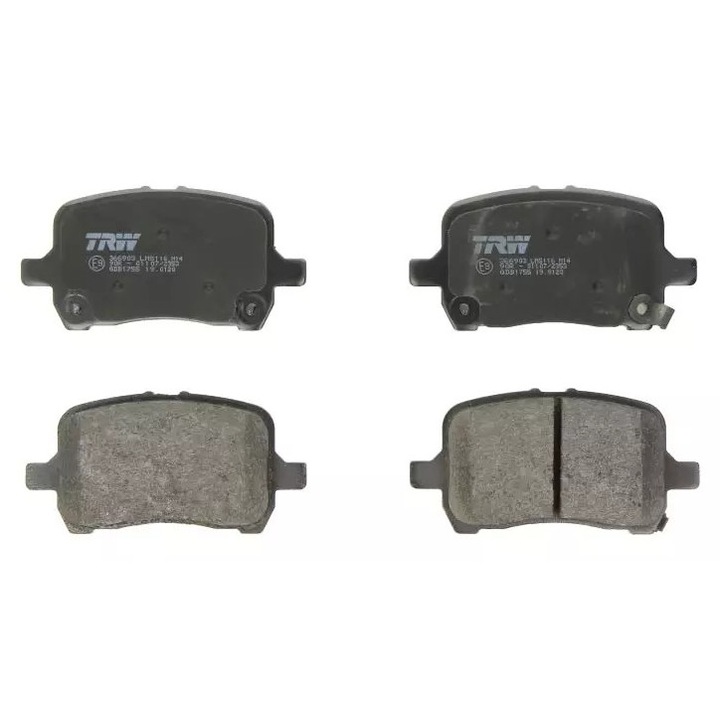 TRW fékbetétek Opelhez, 119x60x19mm