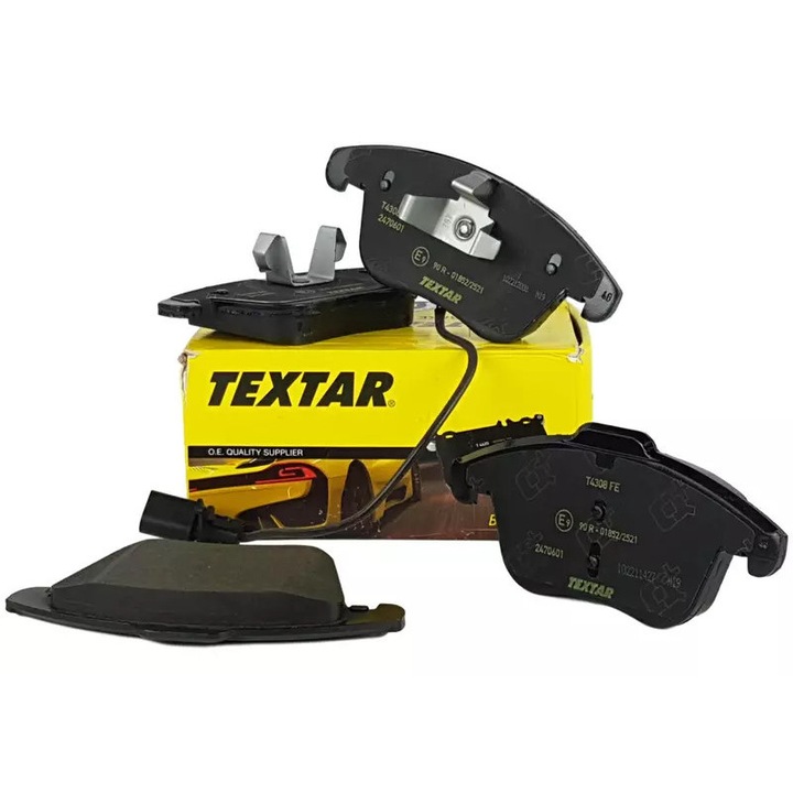 TEXTAR fékbetétek, VW A4/A5-höz, 20mm, 155,3x71,6x20mm, 314mm
