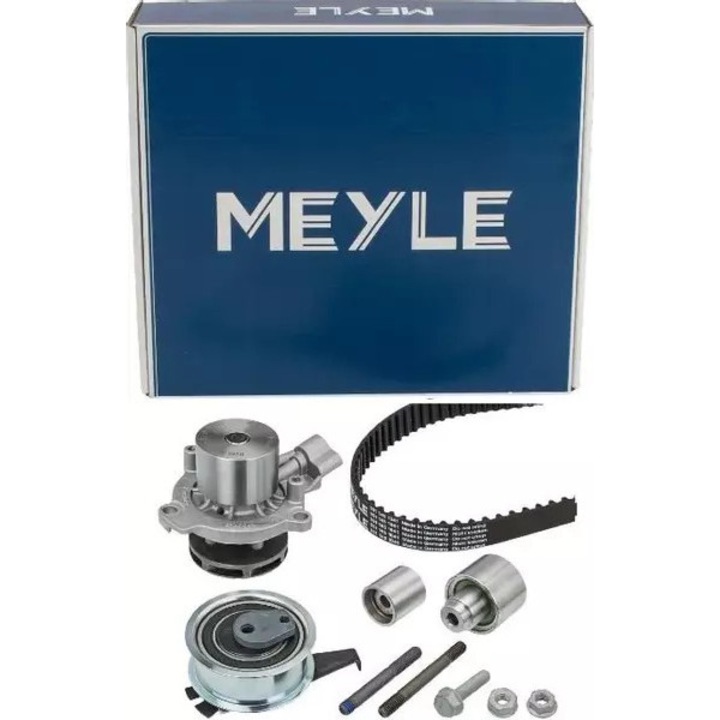 MEYLE VW 1,6TDI-2,0TDI vezérműszíj készlet vízpumpával, 145 fog, 25mm, 1 szíj, 3 görgő