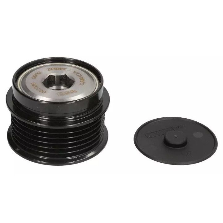 Autóalkatrész, INA, Jeep generátor szíjtárcsa, 6 horony, 8,4mm