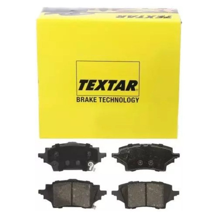 Textar fékbetét szett Toyota, C-HR/Corolla modellekhez, 15,8mm vastagság, 118,2mm szélesség, 1,08kg