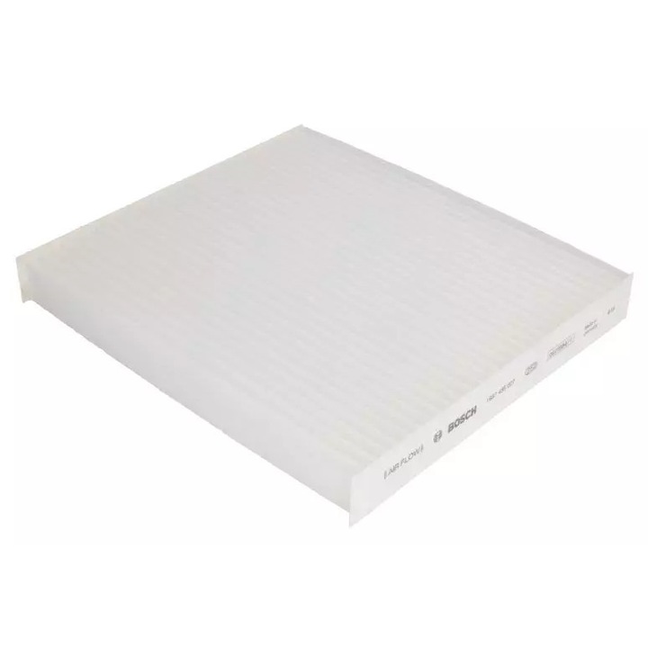 Bosch utastérszűrő, 220x250x30mm, személygépjárművekhez, 1 db-os készlet