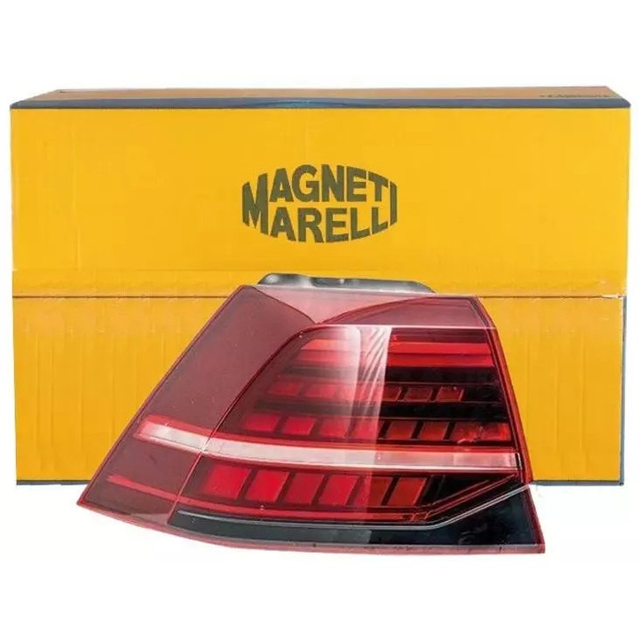 Задна LED лампа Magneti Marelli, за VW Golf VII, лява, с мигач