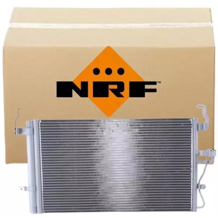 Autóalkatrész, NRF, hőcserélő, alumínium, 556x355x19mm, szárítóval és tömítőgyűrűvel
