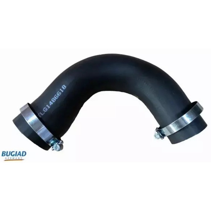 Тръба за интеркулер Bugiad за VW 1,6TDI/2,0TDI, 385мм, 64x70мм