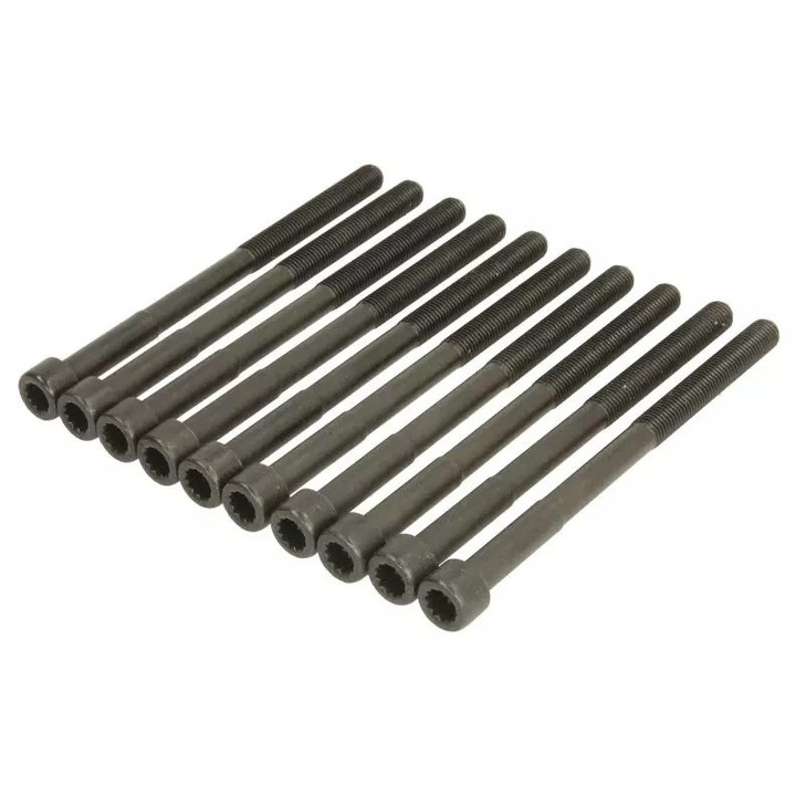 Ajusa motorháztető csavarkészlet, 10 db, M11x1,5mm, 163mm, autókhoz