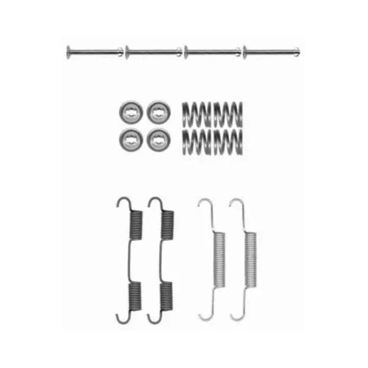 Fékrugók, Textar, 18,5x12,5x1cm, 0,076kg, hátsó