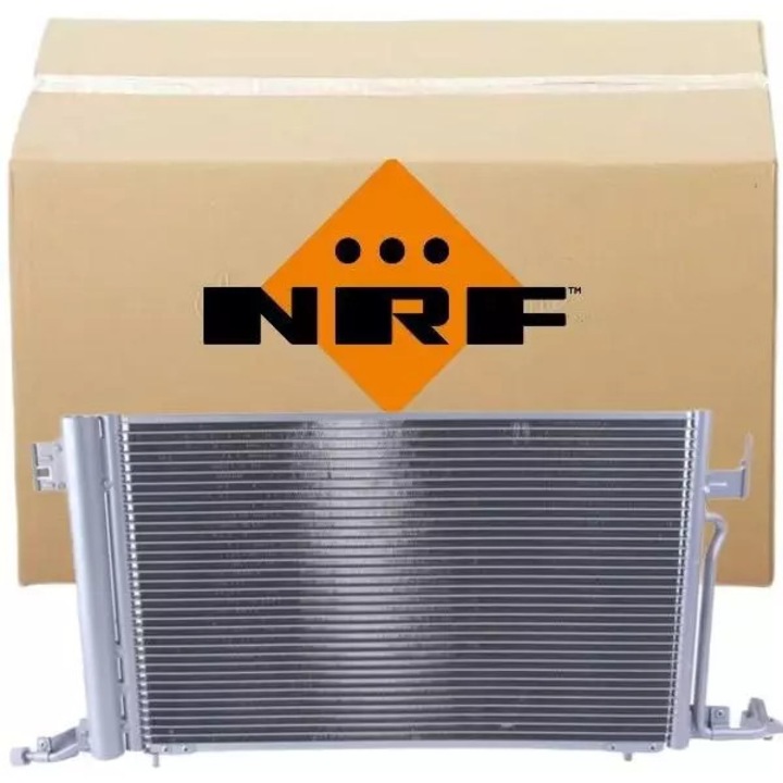 NRF klímahűtő, 540x344x16mm, tömítőgyűrűvel, személygépjárművekhez