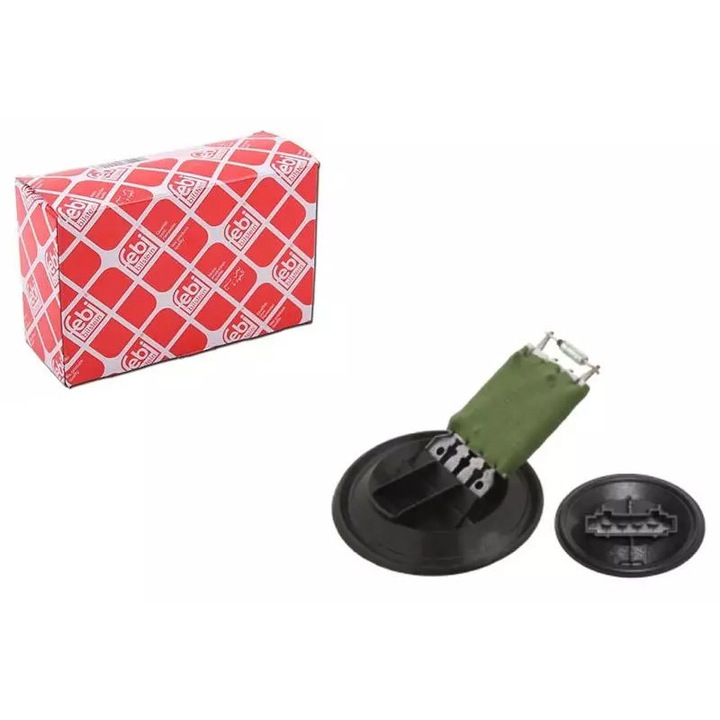 FEBI ventilátor ellenállás VW Audi/Skoda/Seat-hoz, 4 csatlakozóval, 0,045 kg