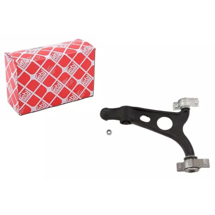 FEBI lengőkar, Alfa 147/156-hoz, rögzítéssel, csapággyal, bal oldal