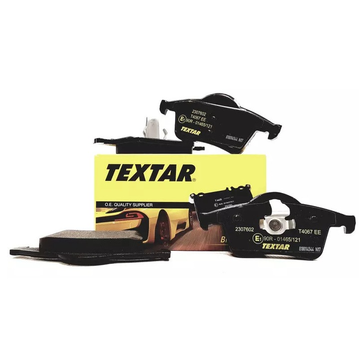 TEXTAR fékbetétek, Volvo S60/S80-hoz, 18mm vastagság, 54mm magasság