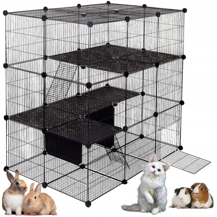 Tarc de joaca pentru iepuri/pisici, Pegaz, Metal