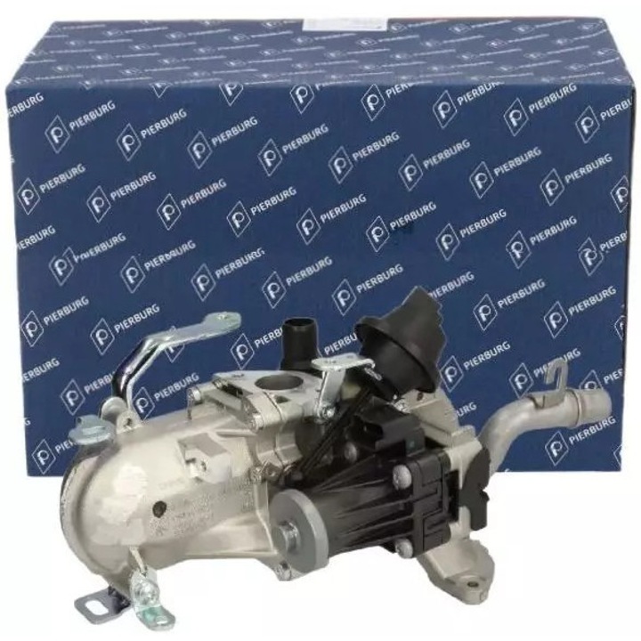 EGR клапан PIERBURG за Citroen 1,6HDI, Ford/Peugeot, алуминиев, електрически, 12V