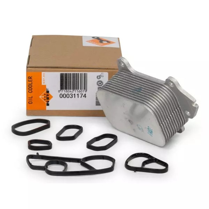 NRF olajhűtő, Citroen Berlingo 1.4HDI 02-höz, 42x65x95mm, tömítésekkel