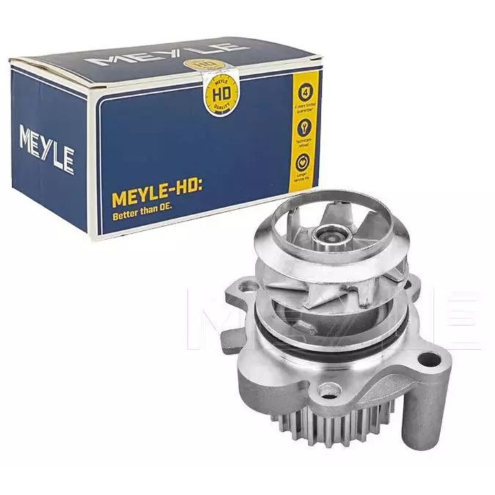 Meyle autó vízpumpa, 23 fogas, fém, rozsdamentes acél, VW 1,8T A4/Sharan modellekhez