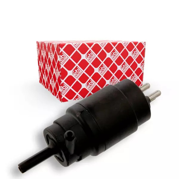 Ablakmosó vízpumpa FEBI, 12V, 2 csatlakozás, 0,09kg