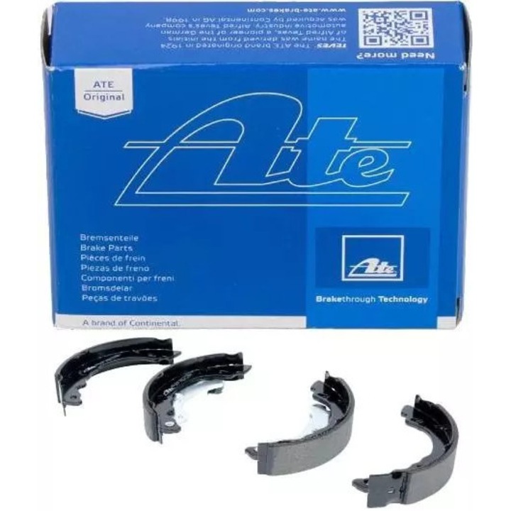 Fékpofakészlet, Ate, 180x32mm, Fiat Panda/500 0,9-1,4-hez