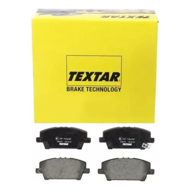 Textar fékbetét garnitúra, Honda Civic 06-, 131,7x56x18mm, kopásjelzővel, 2 db jelzővel