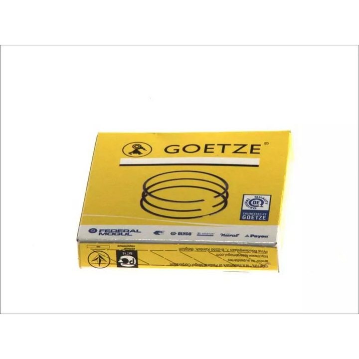 Dugattyúgyűrű készlet 80,5mm Goetze, Fiat 1.6-hoz 80.50 STD