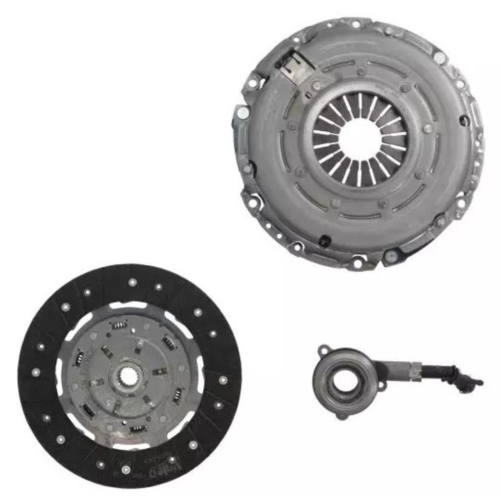 Комплект съединител Valeo за Fiat Bravo 1,6 D Multijet, 240мм, 6,24кг