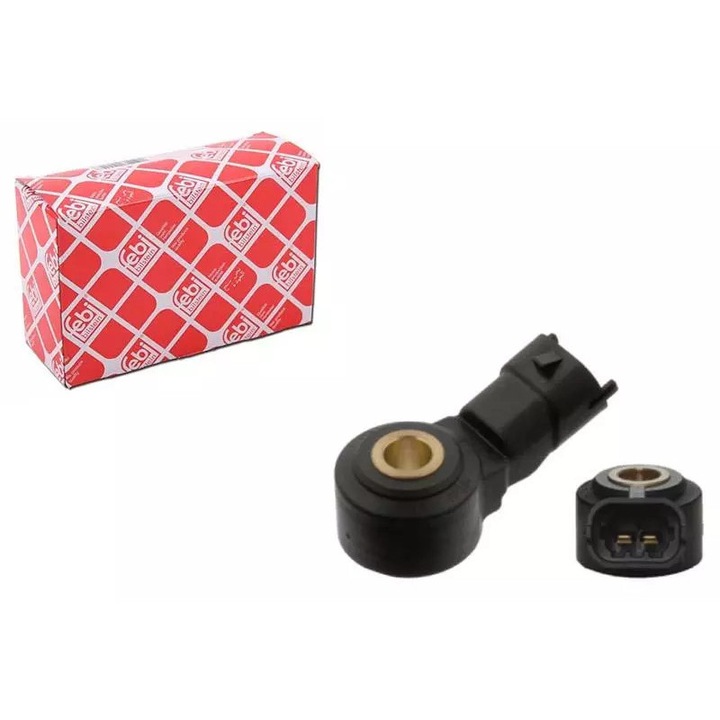 Senzor ardere pentru Opel, FEBI, 52mm, 8,4mm, 2 conexiuni, plastic si metal, 0,045kg