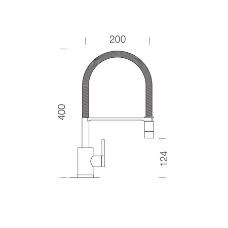 Baterie Schock Ideos Premium, finisaj crom, rotatie tija la 360 grade