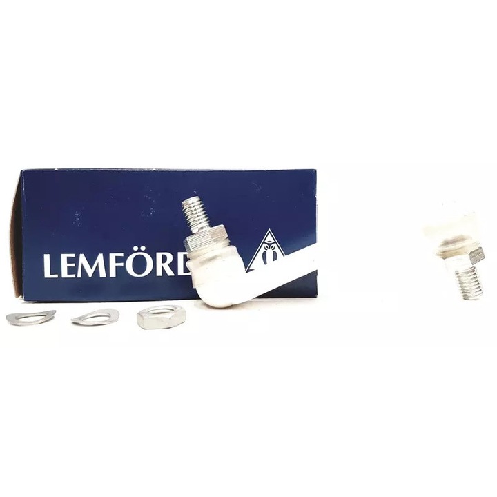 Stabilizátor összekötő, Lemforder, dupla rögzítéssel, műanyag, személygépkocsikhoz